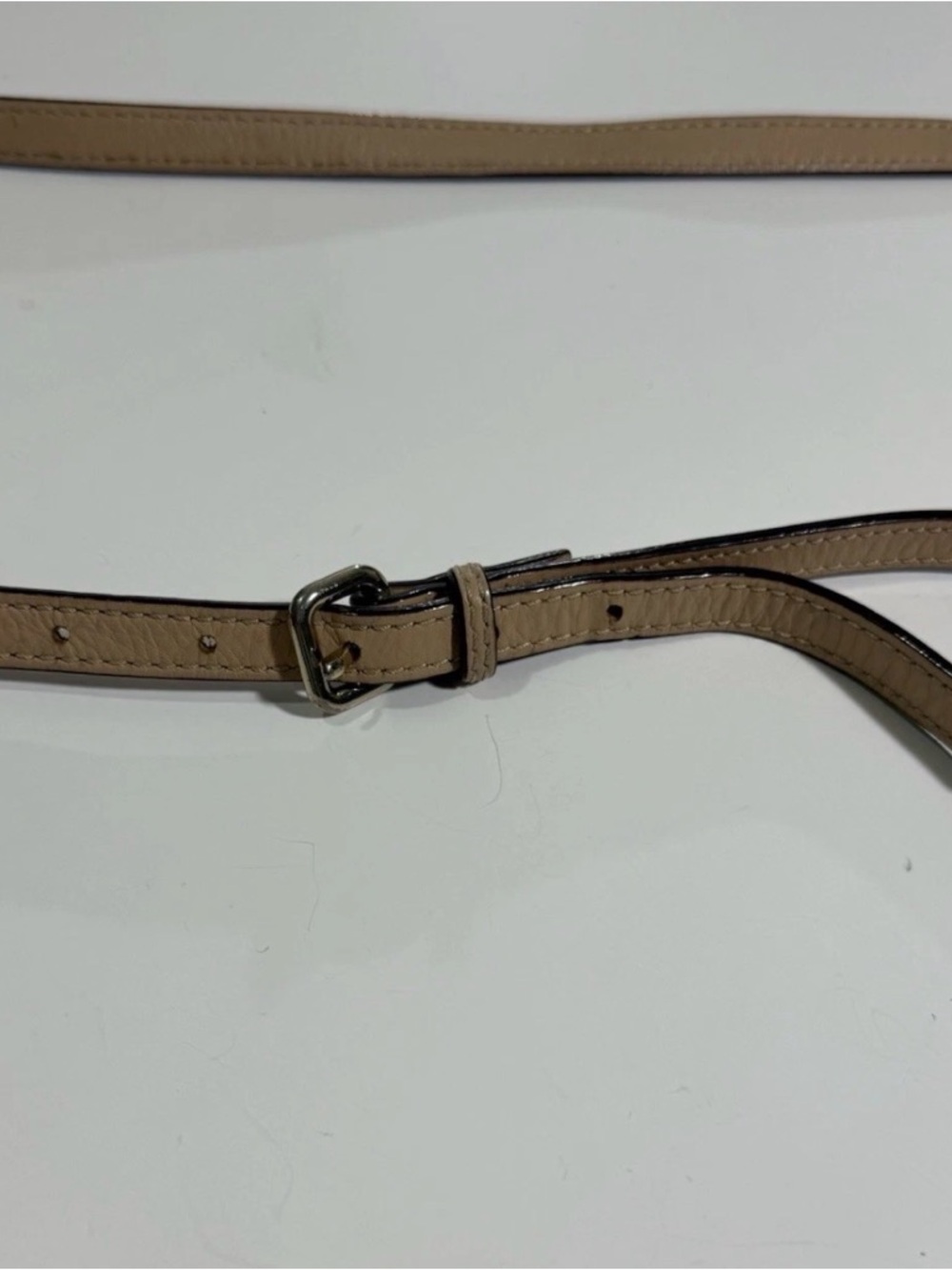 Kate Spade Classic Black Folding Crossbody Bag with Beige Strap - Picture 13 of 13